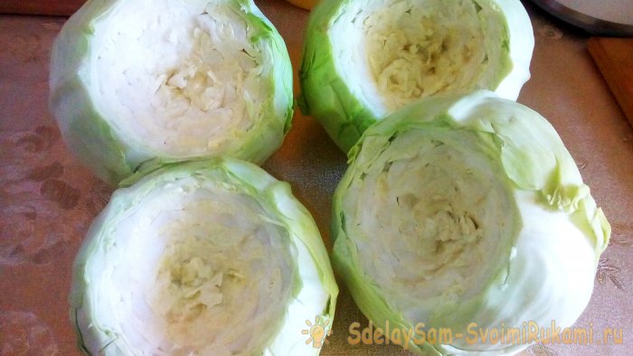 Квашеные листья капусты для голубцов