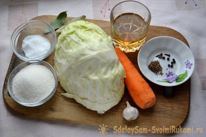 Хрустящая маринованная капуста быстрого приготовления