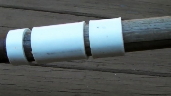 Простой способ отремонтировать треснутый черенок лопаты