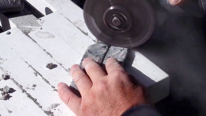 Рукоять для ножа из бетона своими руками