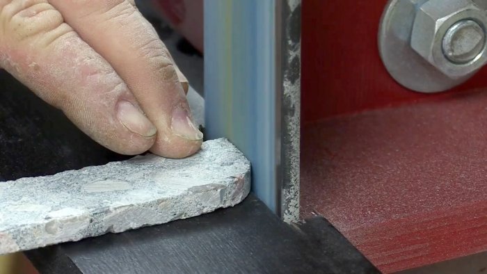 Рукоять для ножа из бетона своими руками