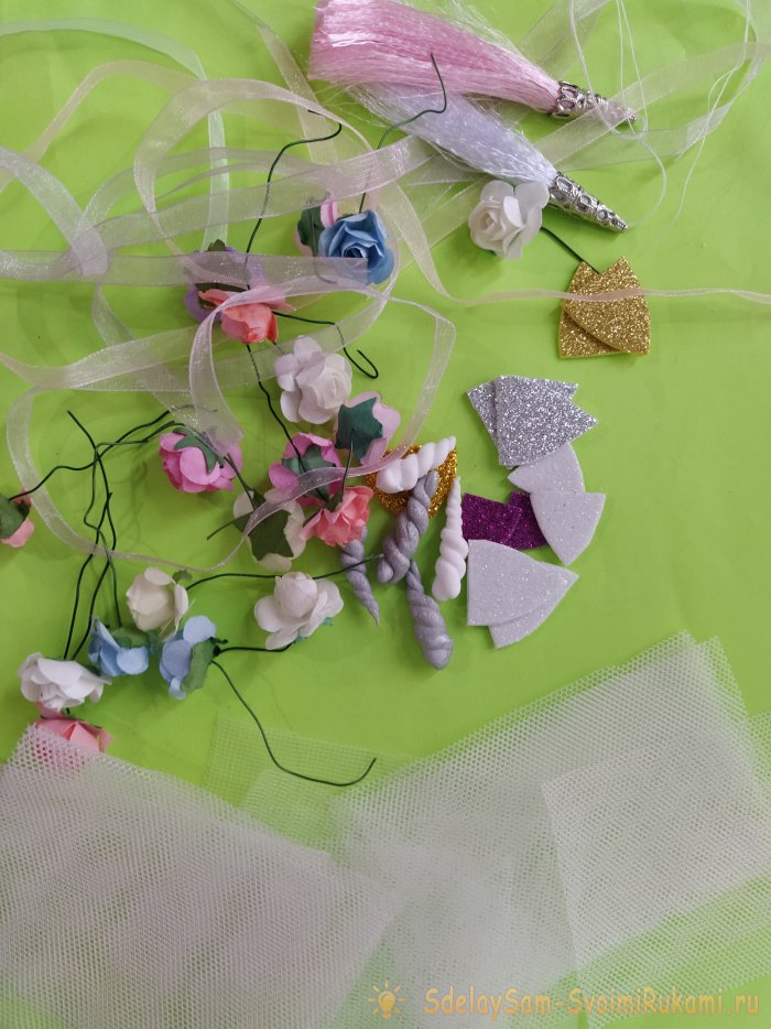 Модная игрушка на елку Единорог Мастер-класс для детей