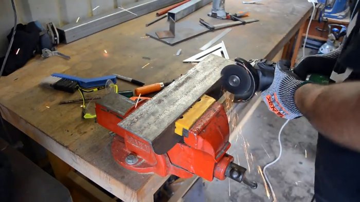 Как сделать гидропресс из бутылочного домкрата