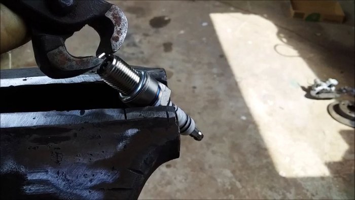 Шести электродная свеча из обычной своими руками