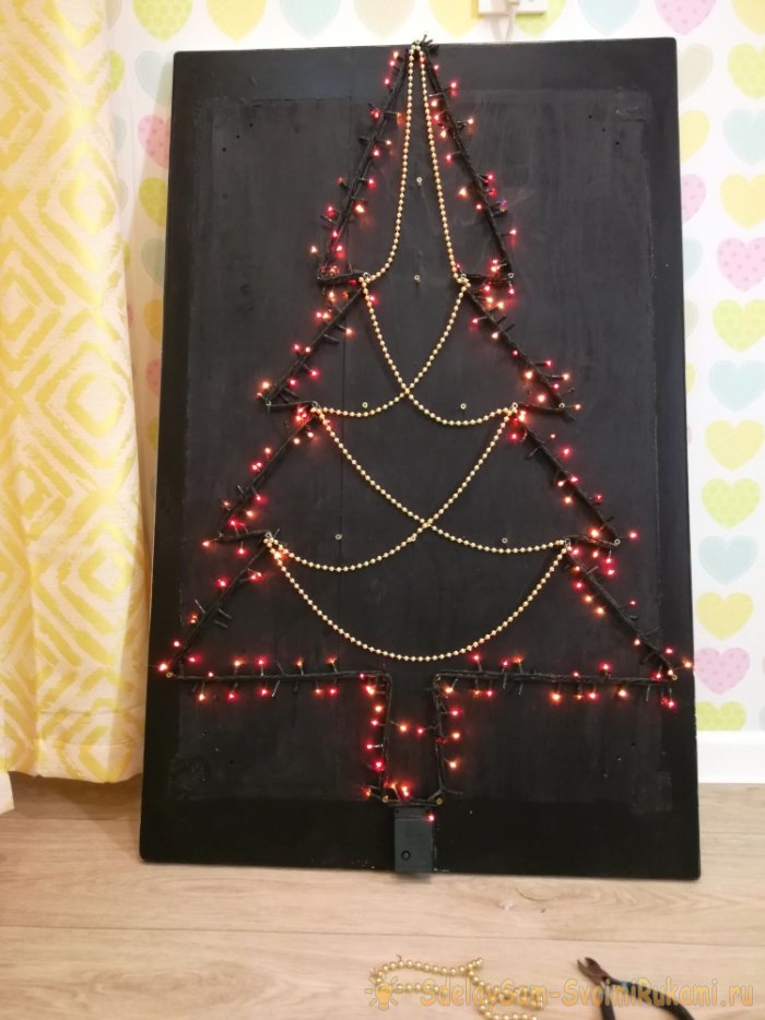 Как сделать антикошачью новогоднюю ёлку