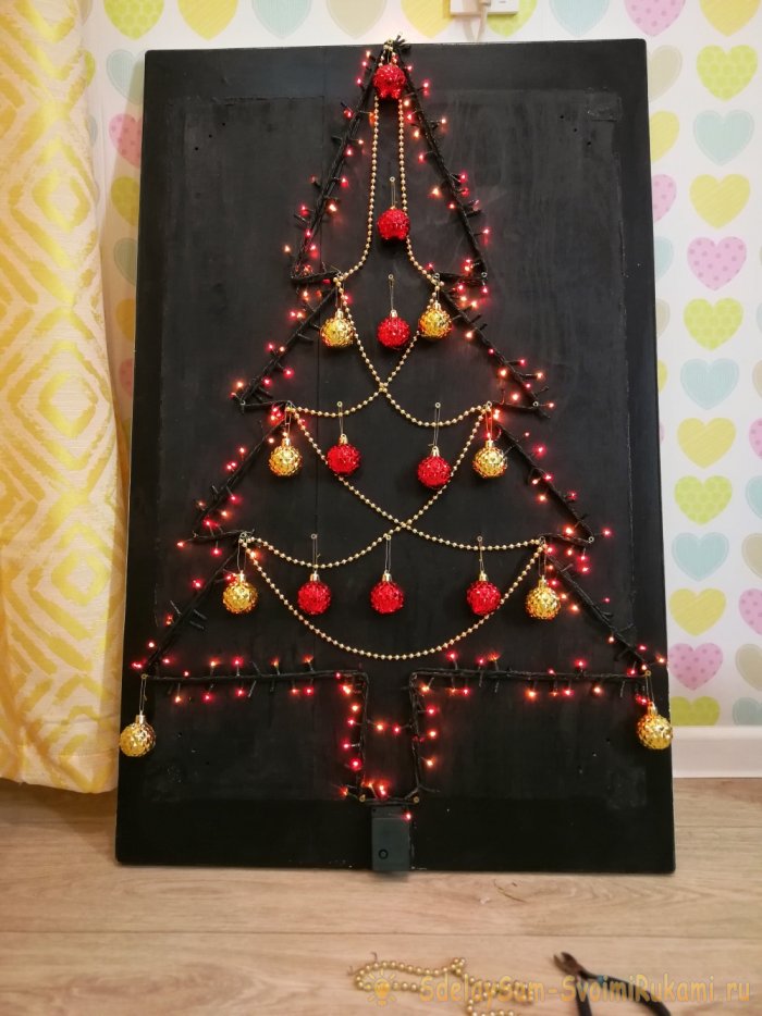 Как сделать антикошачью новогоднюю ёлку