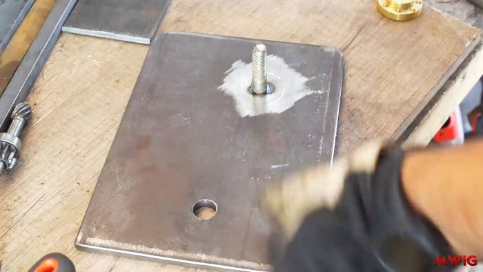 Как сделать трубогиб из маховика авто и бендикса стартера