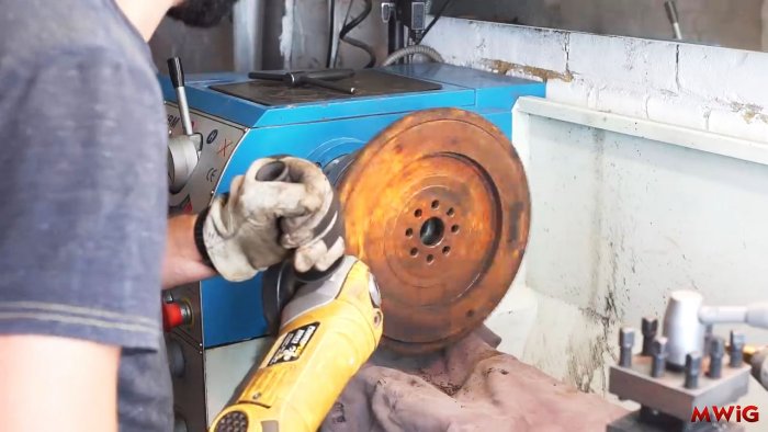 Как сделать трубогиб из маховика авто и бендикса стартера