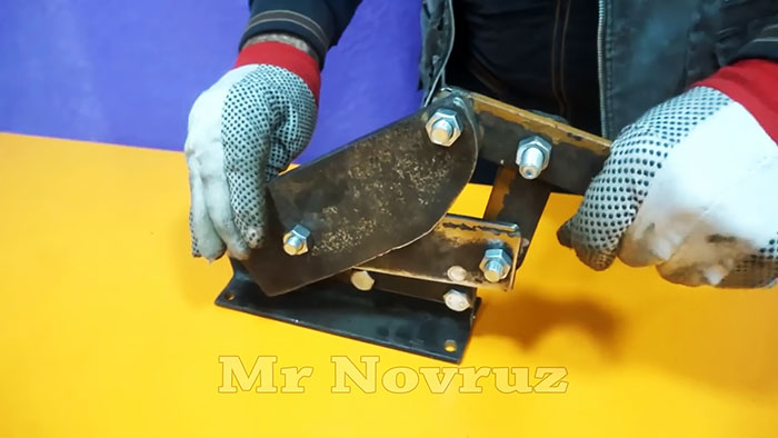 Как из напильника сделать настольные ножницы по металлу