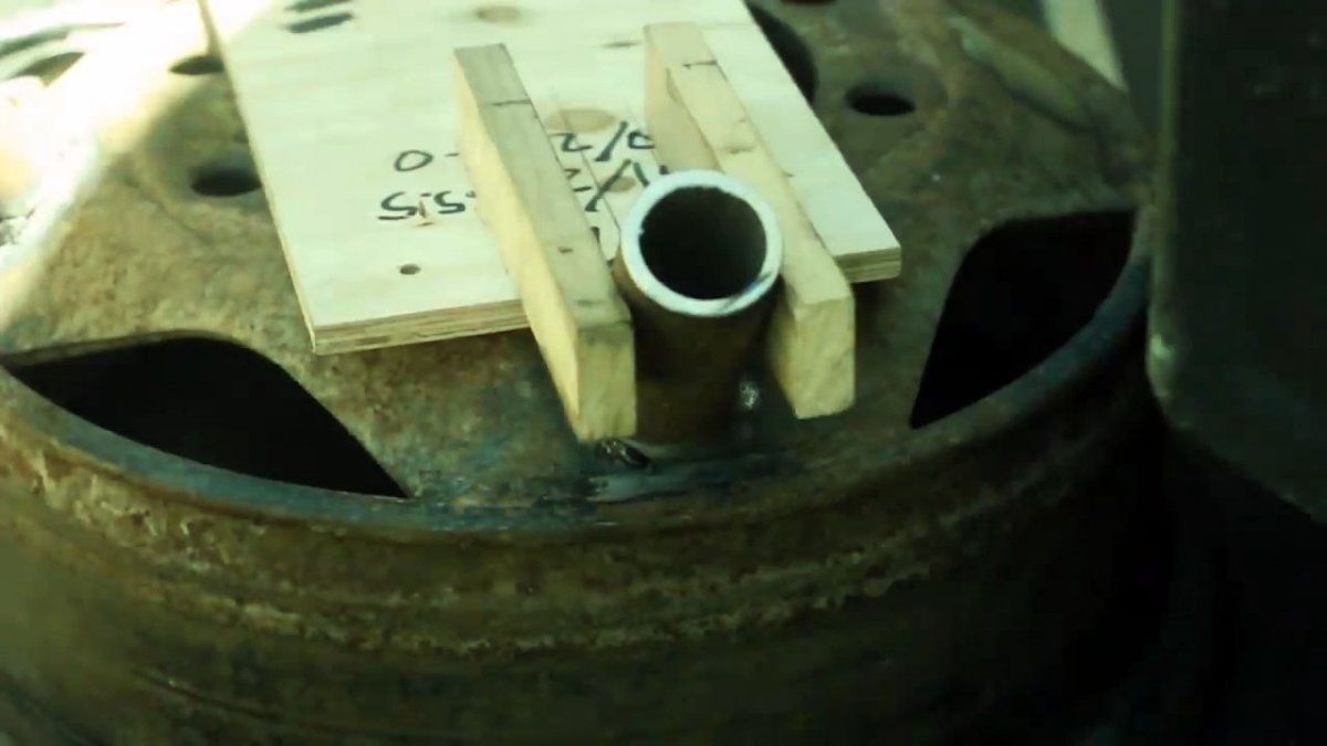 Как из старого колесного диска сделать костровую чашу