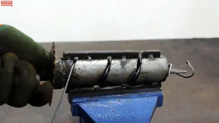 Как сделать ручной станок для изготовления сетки Рабицы