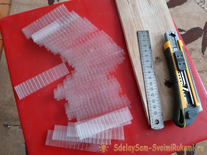 Как из остатков поликарбоната сделать пенал для хранения мелкого расходного инструмента
