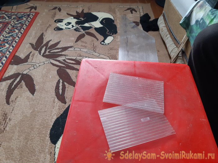 Как из остатков поликарбоната сделать пенал для хранения мелкого расходного инструмента