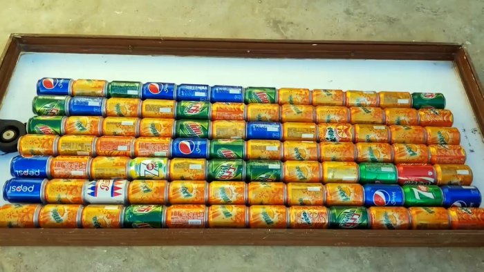 Как из алюминиевых банок собрать солнечный коллектор для отопления