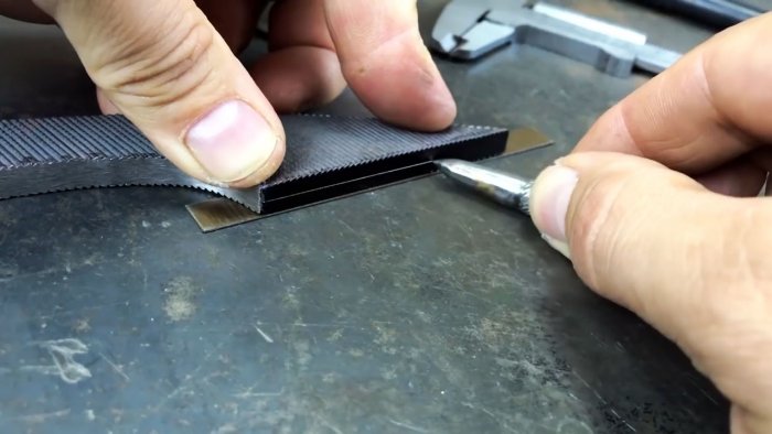 Резак из напильника своими руками