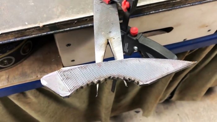 Резак из напильника своими руками