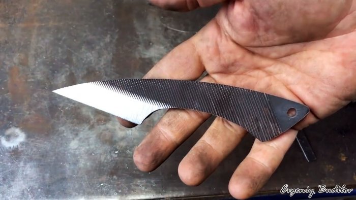 Резак из напильника своими руками