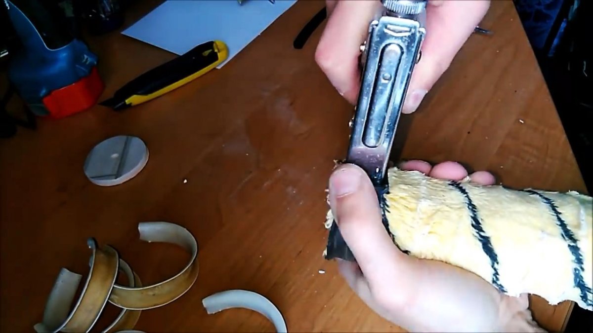 Как сделать фактурный валик для имитации бамбука по шпаклевке