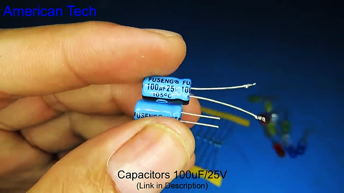 Индикатор уровня без транзисторов, без микросхем и без платы