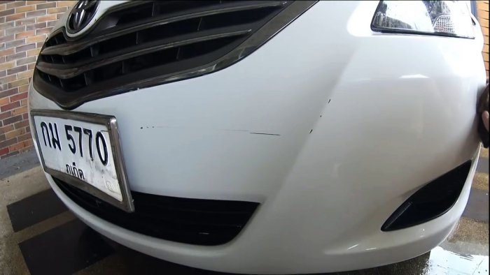 Как удалить царапины и потертости на авто без специальных средств