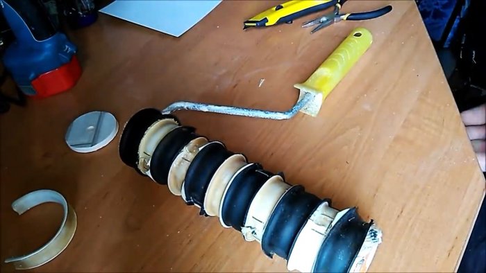 Как сделать фактурный валик для имитации бамбука по шпаклевке