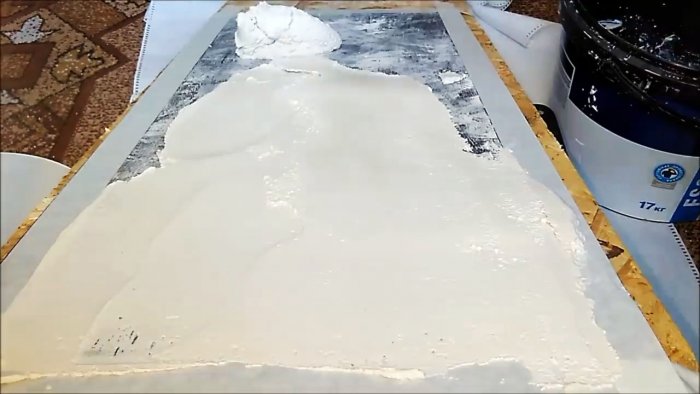 Как сделать фактурный валик для имитации бамбука по шпаклевке