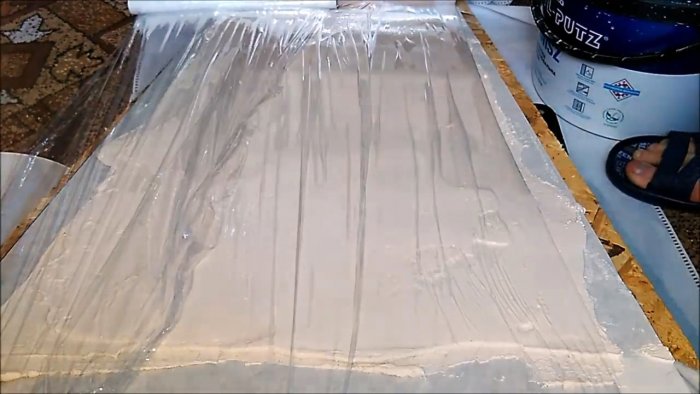 Как сделать фактурный валик для имитации бамбука по шпаклевке