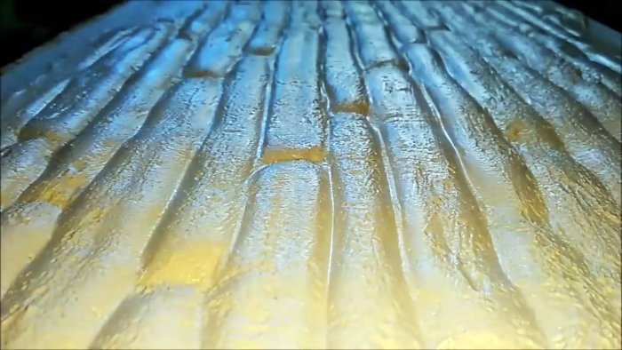 Как сделать фактурный валик для имитации бамбука по шпаклевке