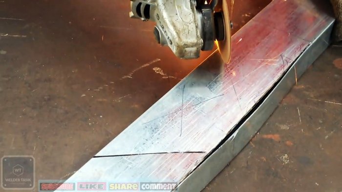 Как изогнуть профильную трубу под прямой угол в стиле резьбы по дереву