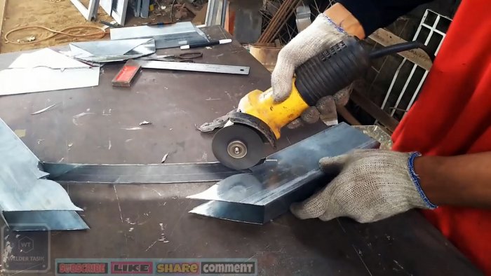 Как изогнуть профильную трубу под прямой угол в стиле резьбы по дереву