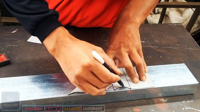 Как изогнуть профильную трубу под прямой угол в стиле резьбы по дереву