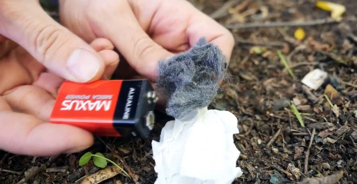 4 необычных способа развести огонь