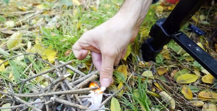 4 необычных способа развести огонь