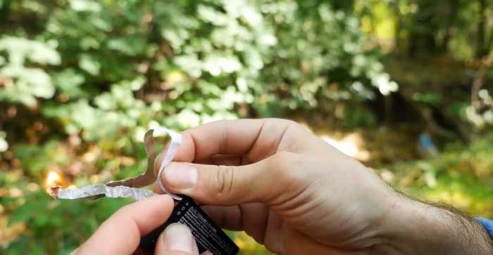 4 необычных способа развести огонь