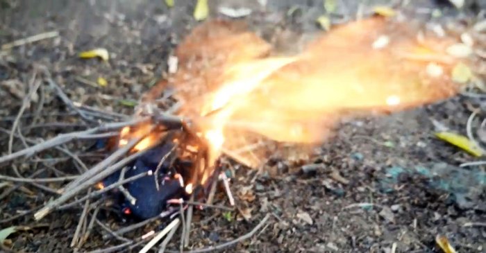 4 необычных способа развести огонь