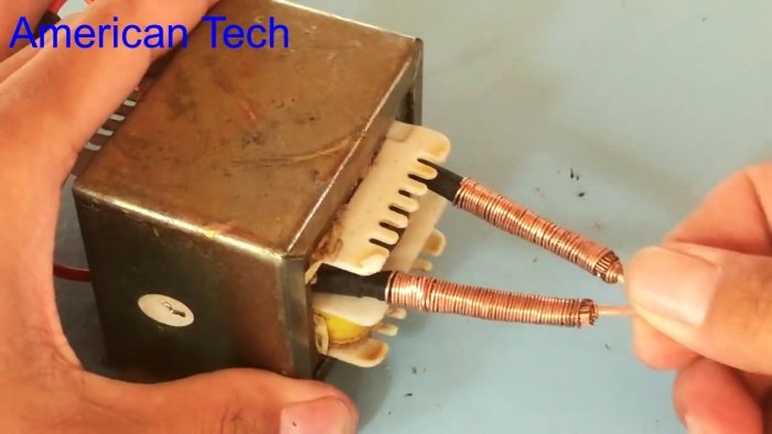 Паяльник с моментальным нагревом из трансформатора своими руками