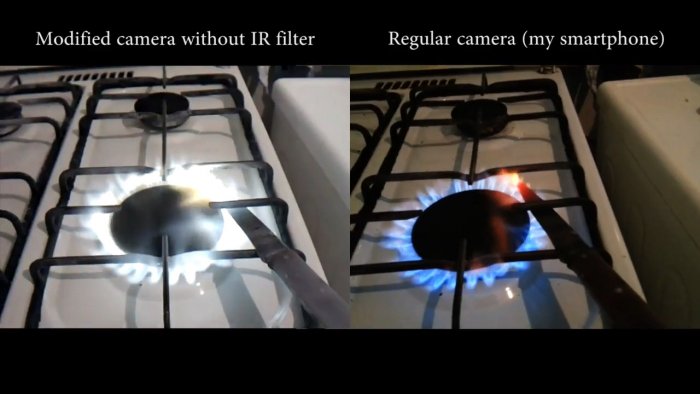 Что можно увидеть если у веб камеры удалить ИК фильтр