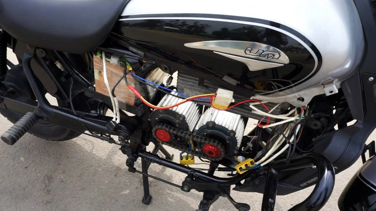 Как переоборудовать мотоцикл в электробайк развивающий скорость 80 км/ч
