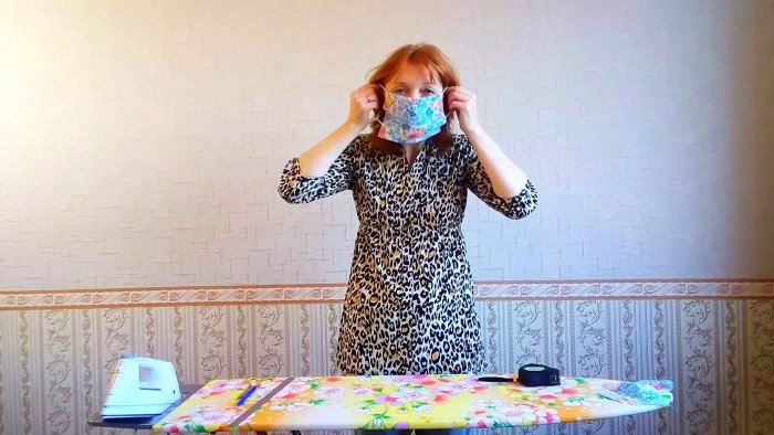 Как просто сделать медицинскую маску