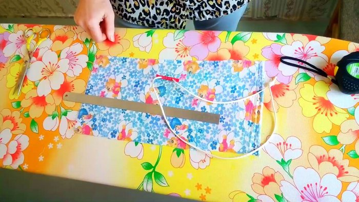 Как просто сделать медицинскую маску