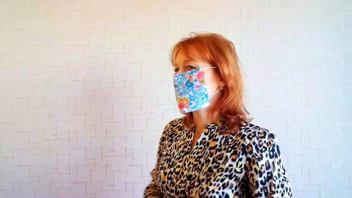 Как просто сделать медицинскую маску