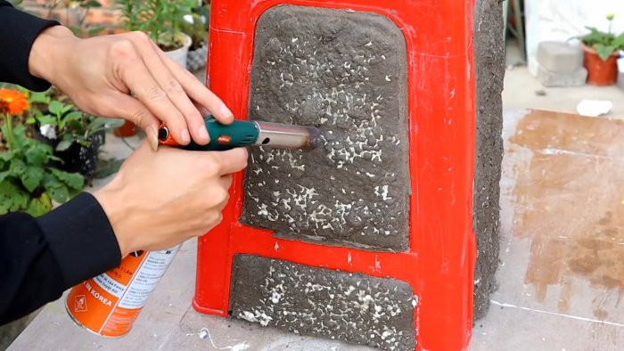 Садовый вазон своими руками просто дешево и сердито