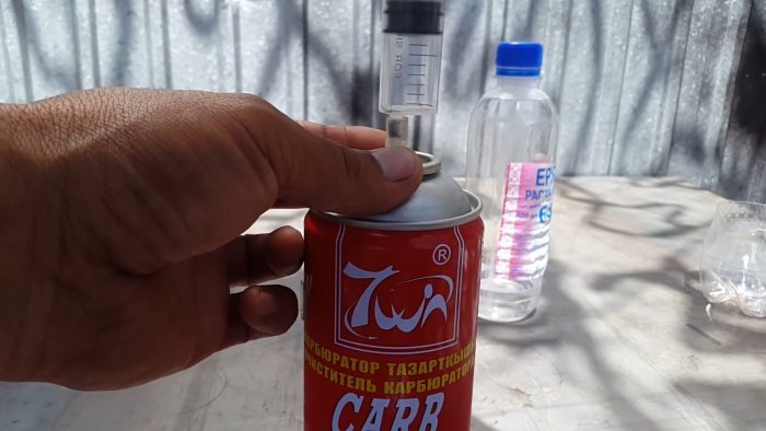 Как закачать жидкость в баллончик без всякой доработки