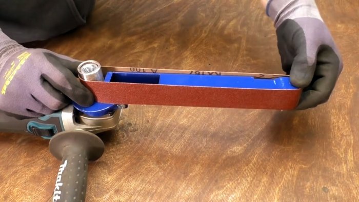 Как сделать гриндер насадку на болгарку