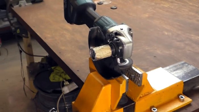 Как сделать гриндер насадку на болгарку