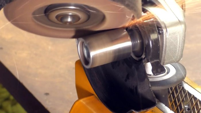 Как сделать гриндер насадку на болгарку