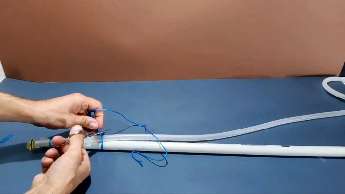 Как сделать завесу из воздушных пузырьков для своего аквариума