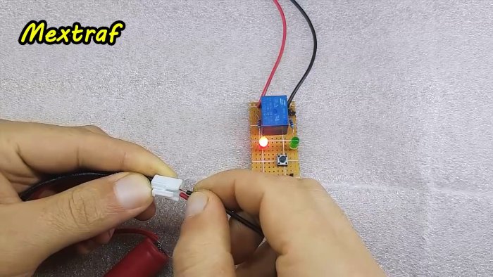 Простая защита от короткого замыкания всего на одном реле