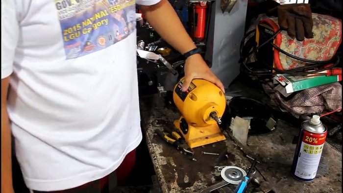 Как из заточного станка сделать гриндер