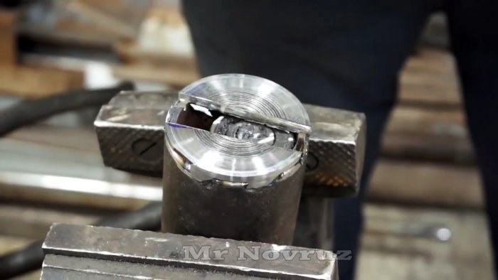 Самодельная насадка на дрель для быстрой резки листового металла